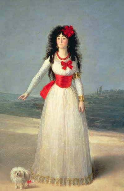 The Duchess of Alba, 1795 by Francisco de Goya